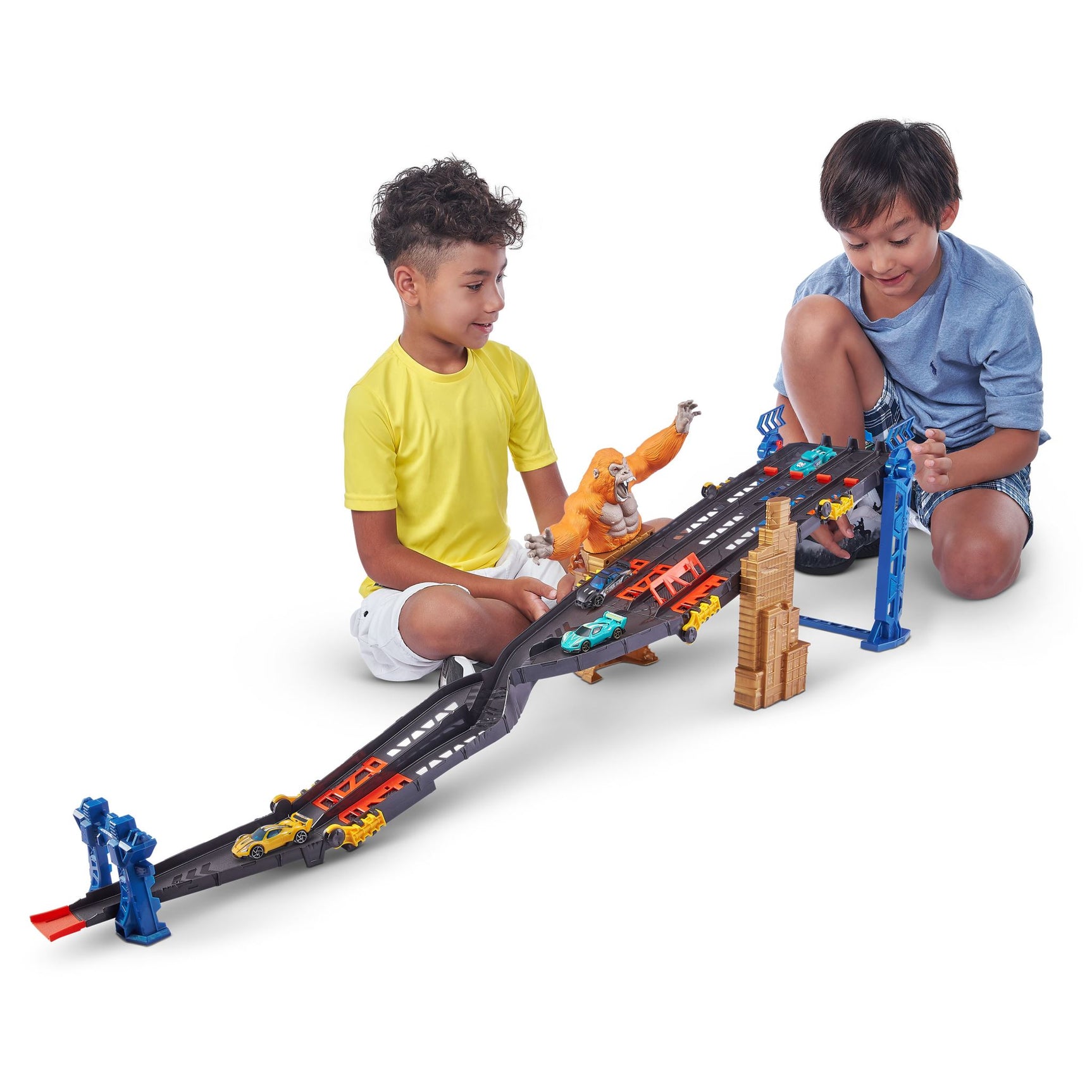 ZURU METAL MACHINES-S1 4-Lane Trackset Gorilla