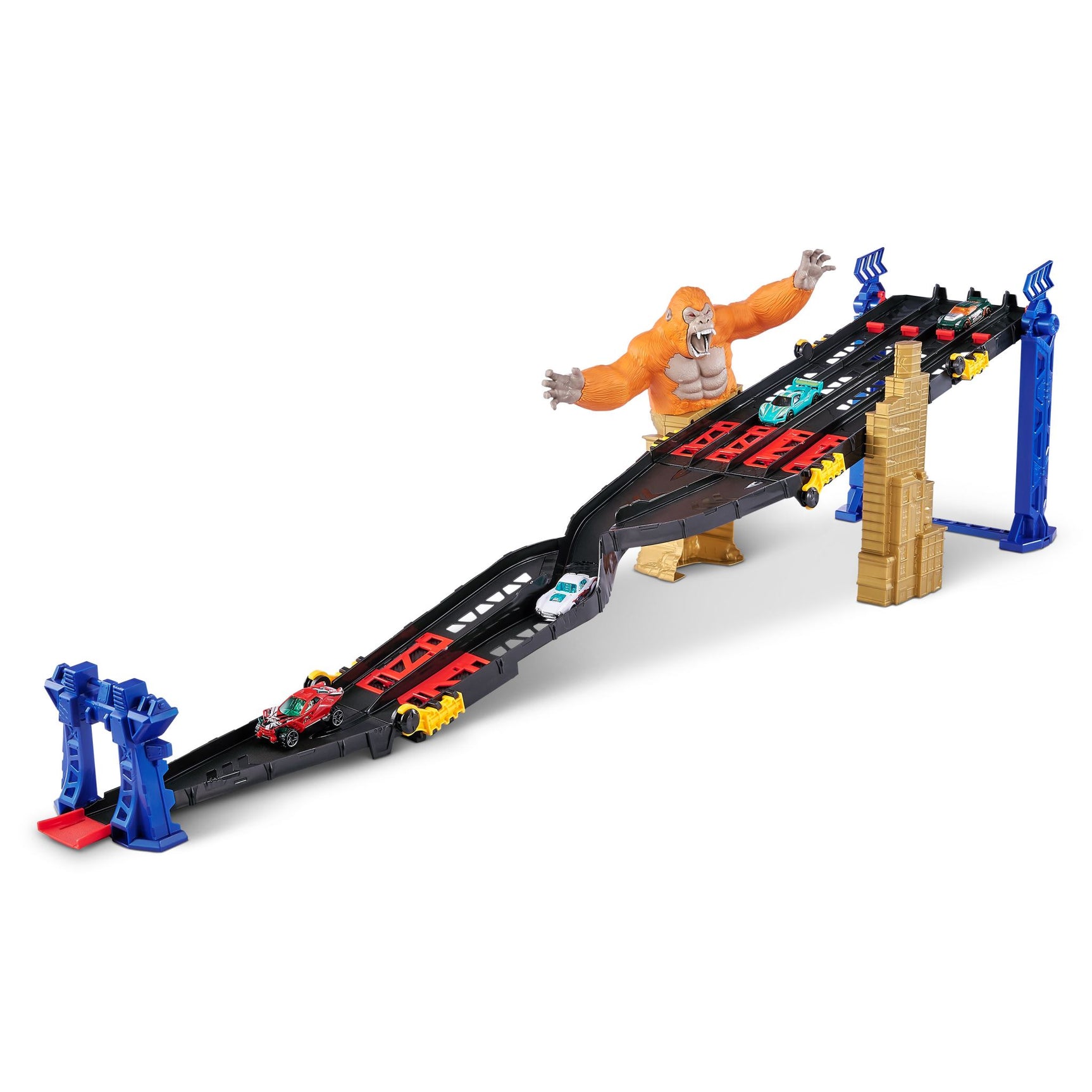 ZURU METAL MACHINES-S1 4-Lane Trackset Gorilla