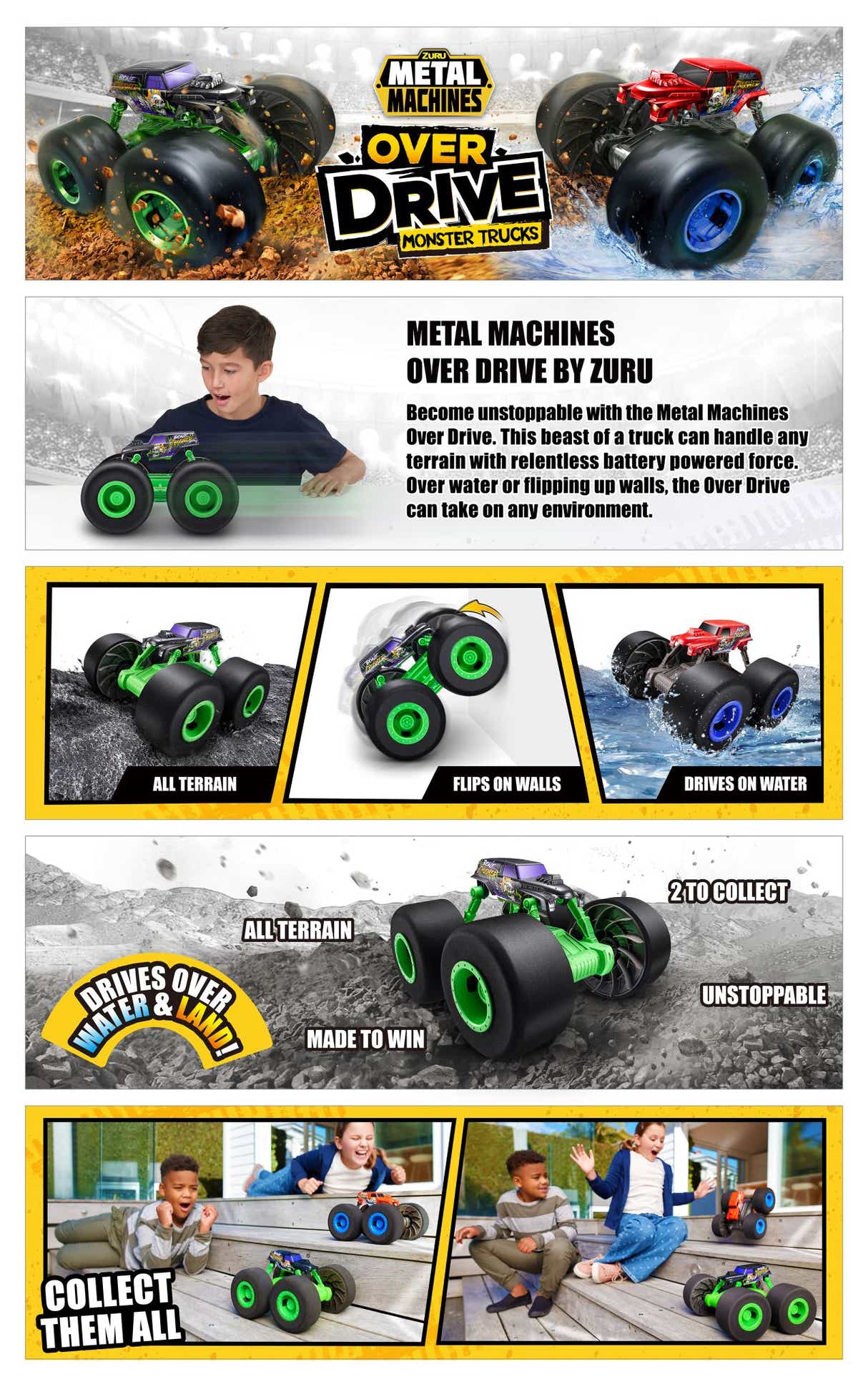 ZURU OverDrive All Terrain Vehicles S1