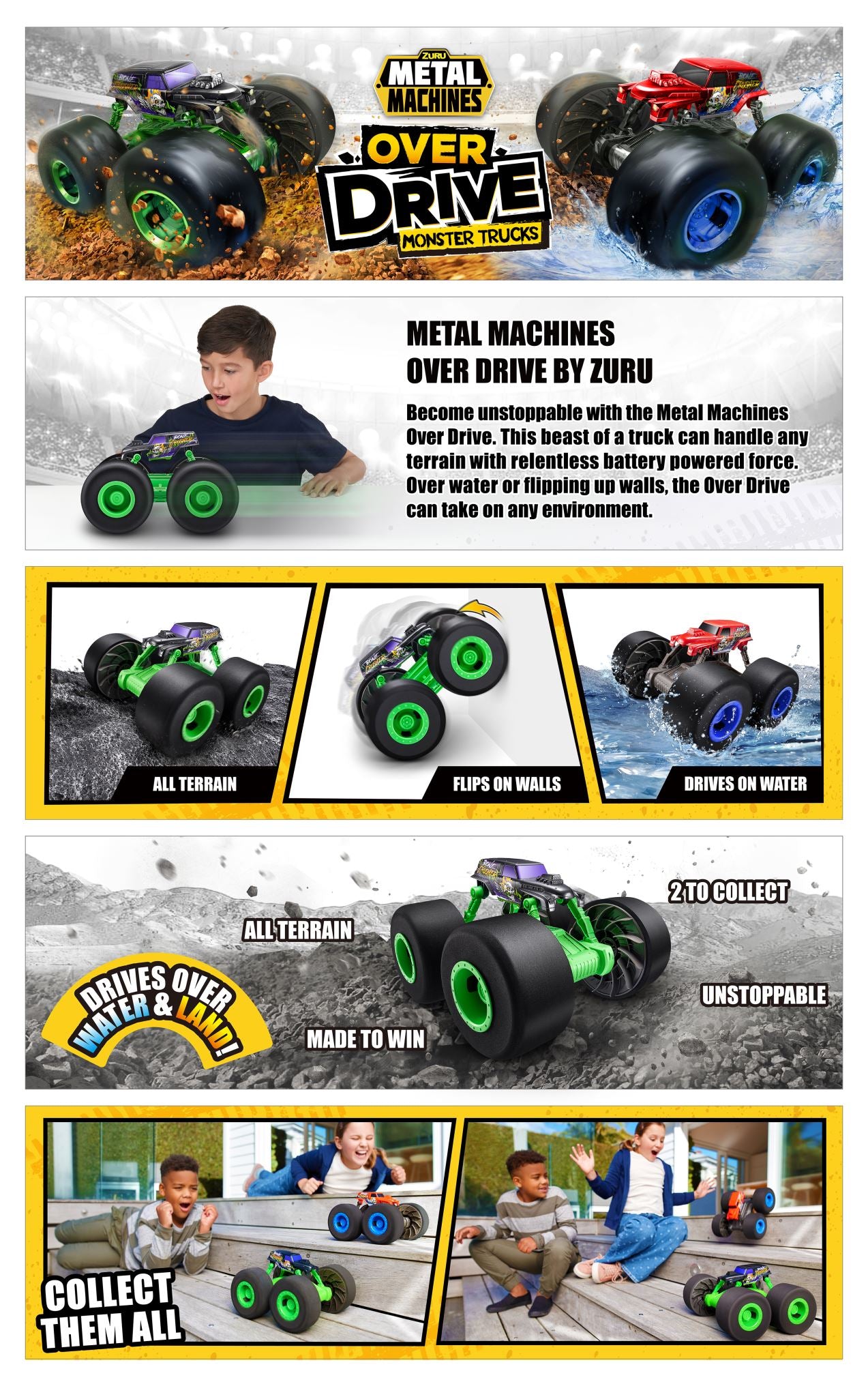 ZURU OverDrive All Terrain Vehicles S1