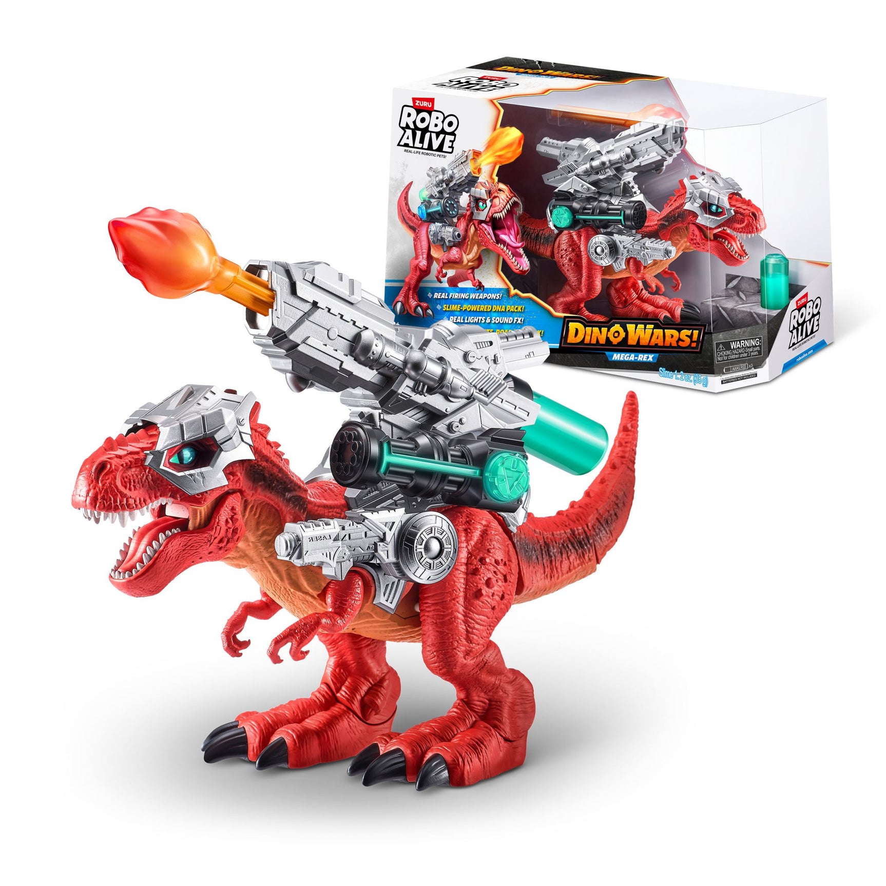 ZURU ROBO ALIVE-DINO WARS-Series 1 Giant Battling T-Rex