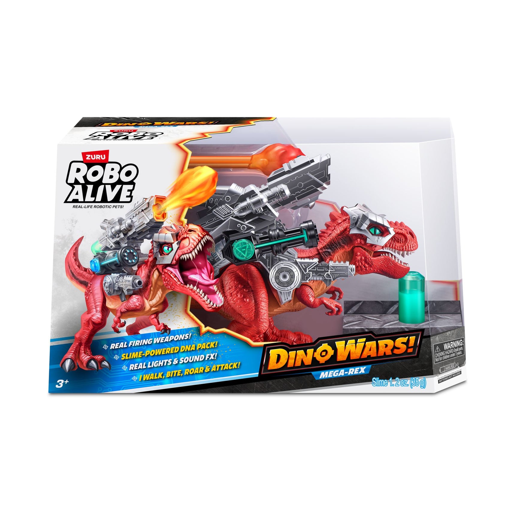 ZURU ROBO ALIVE-DINO WARS-Series 1 Giant Battling T-Rex
