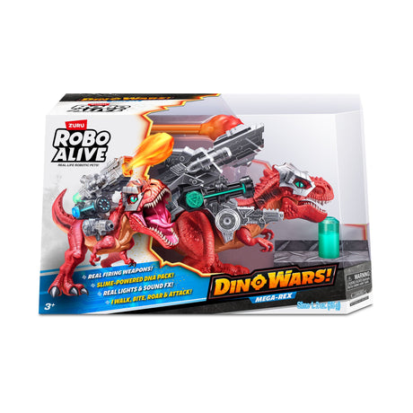 ZURU ROBO ALIVE-DINO WARS-Series 1 Giant Battling T-Rex