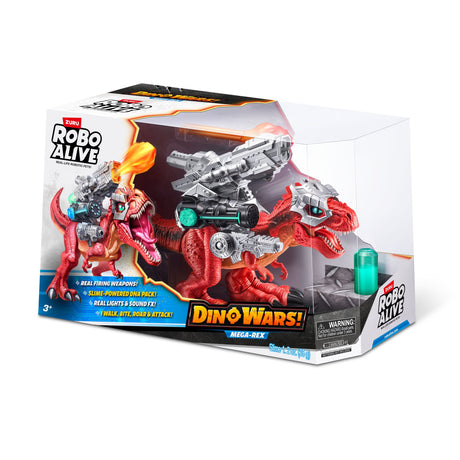 ZURU ROBO ALIVE-DINO WARS-Series 1 Giant Battling T-Rex