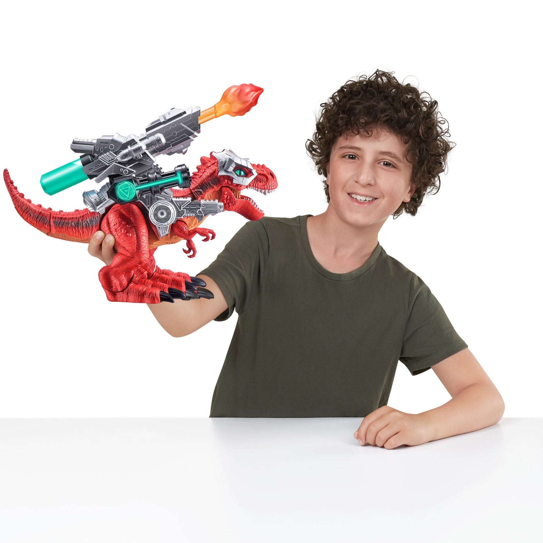 ZURU ROBO ALIVE-DINO WARS-Series 1 Giant Battling T-Rex