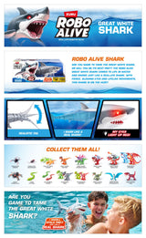ZURU ROBO ALIVE - SHARK ATTACK - S1-SWIMMING SHARK