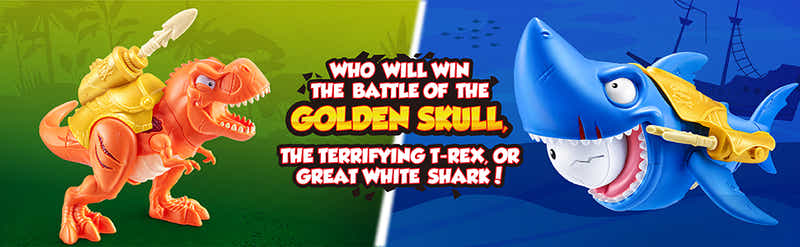 ZURU Smashers Dino Island S1 - Gold Treasure Hunt