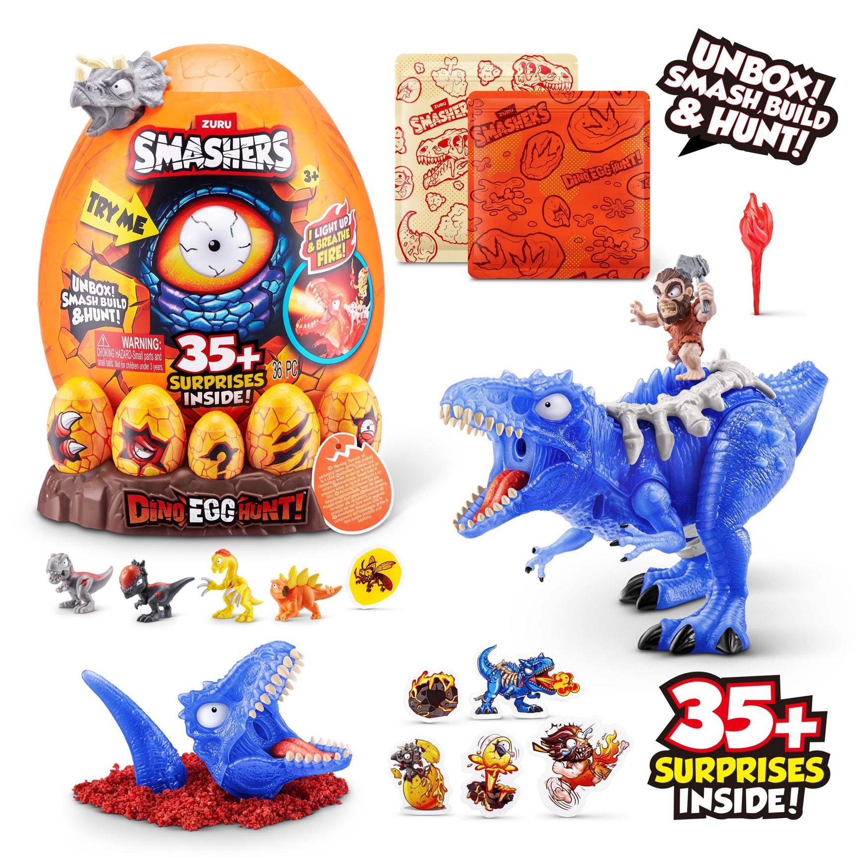 ZURU Smashers Dino Egg Hunt S1 - Epic Egg