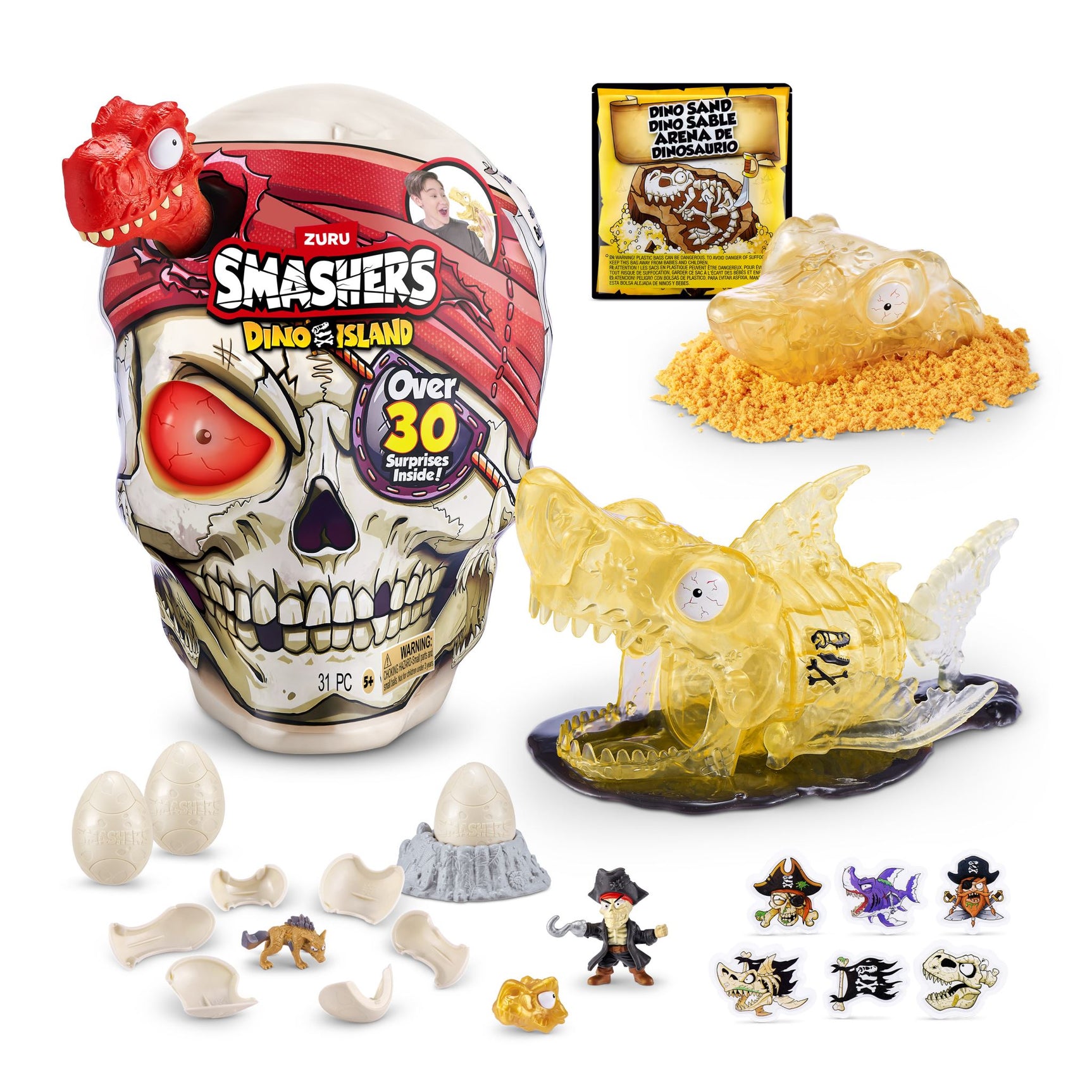 ZURU SMASHERS S1 Dino Island Giant Skull