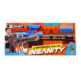 ZURU XSHOT-INSANITY S1 Motorized Rage Fire Gatlin Gun 72 Darts