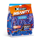 ZURU XSHOT INSANITY 200PK Refill Darts