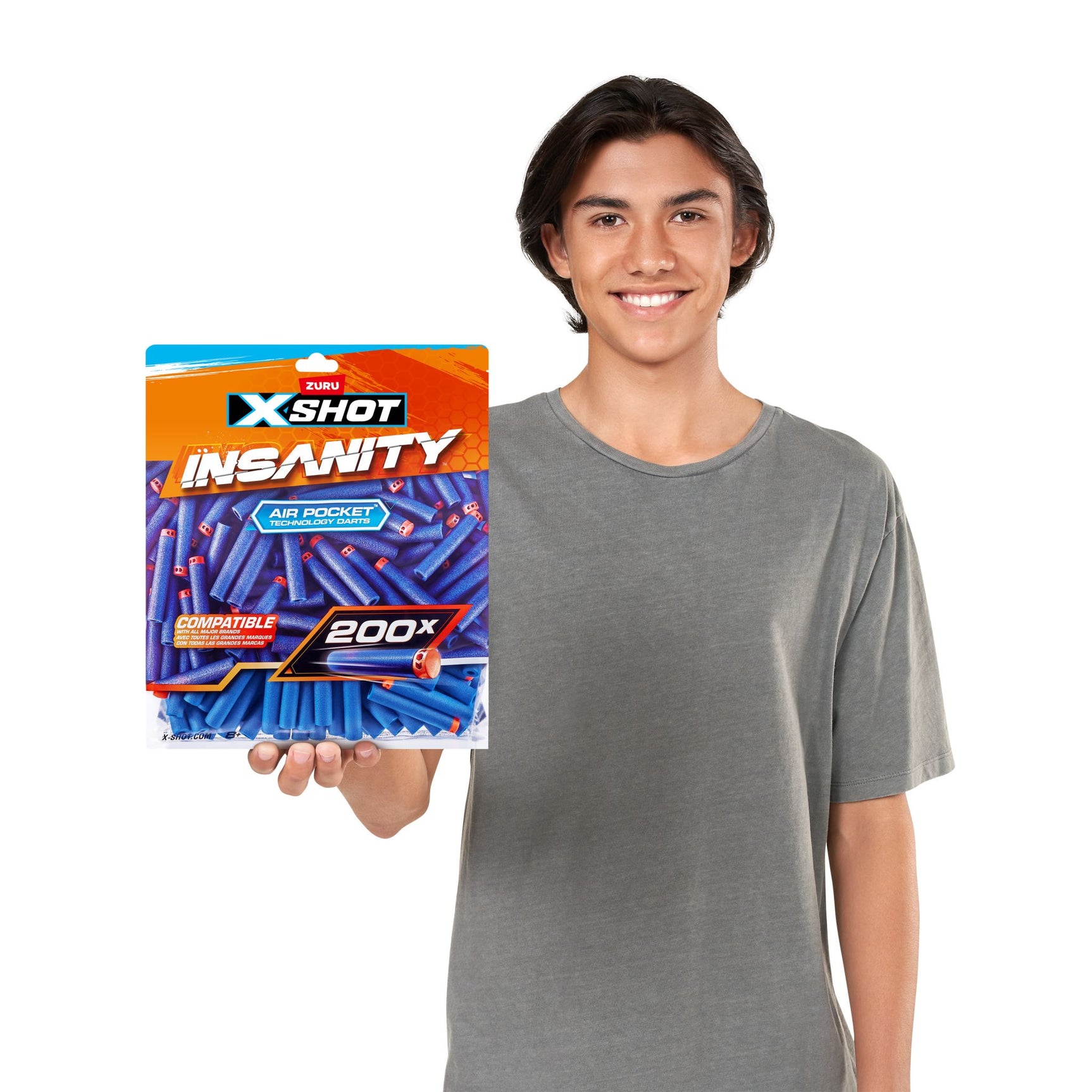 ZURU XSHOT INSANITY 200PK Refill Darts
