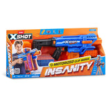 ZURU XSHOT INSANITY S1 MOTORISED CLIP BLASTER 72 Darts