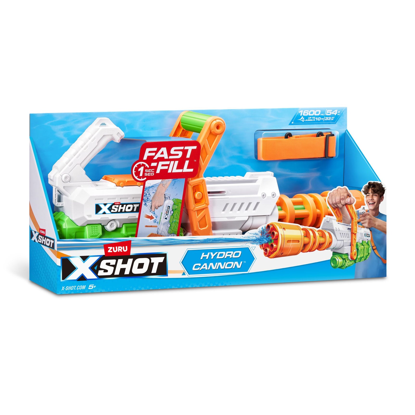 ZURU XSHOT WATER-FAST FILL Hydro Cannon