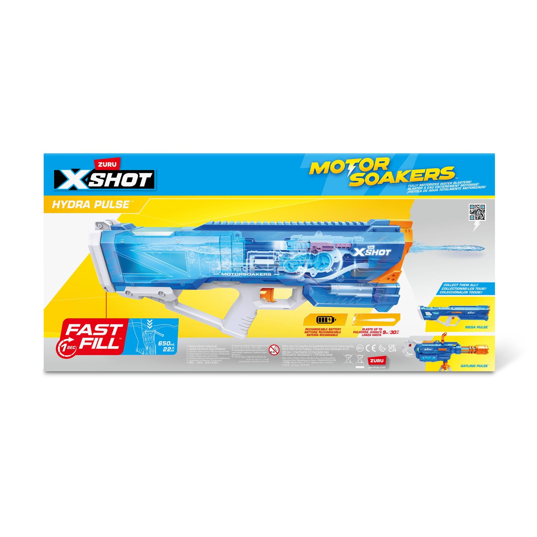 ZURU X-SHOT WATER FAST FILL S1 SMALL MOTOR SOAKER