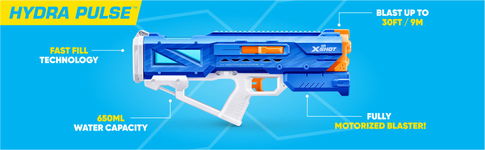 ZURU X-SHOT WATER FAST FILL S1 SMALL MOTOR SOAKER