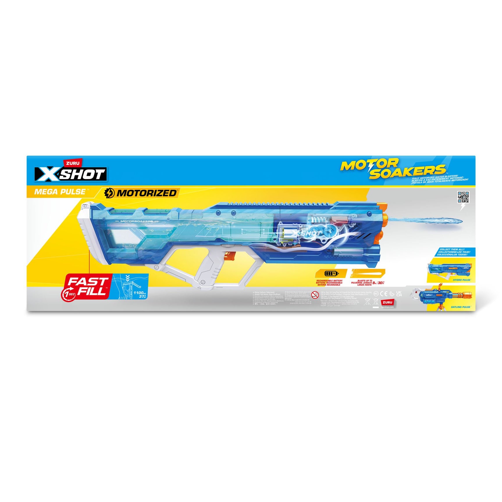 ZURU XSHOT WATER FAST FILL S1 MEDIUM MOTOR SOAKER