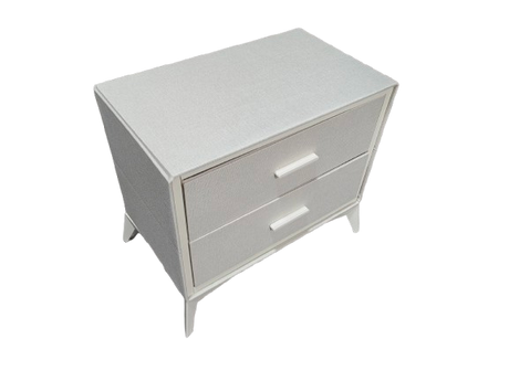 Delani Bedside Table - Cream