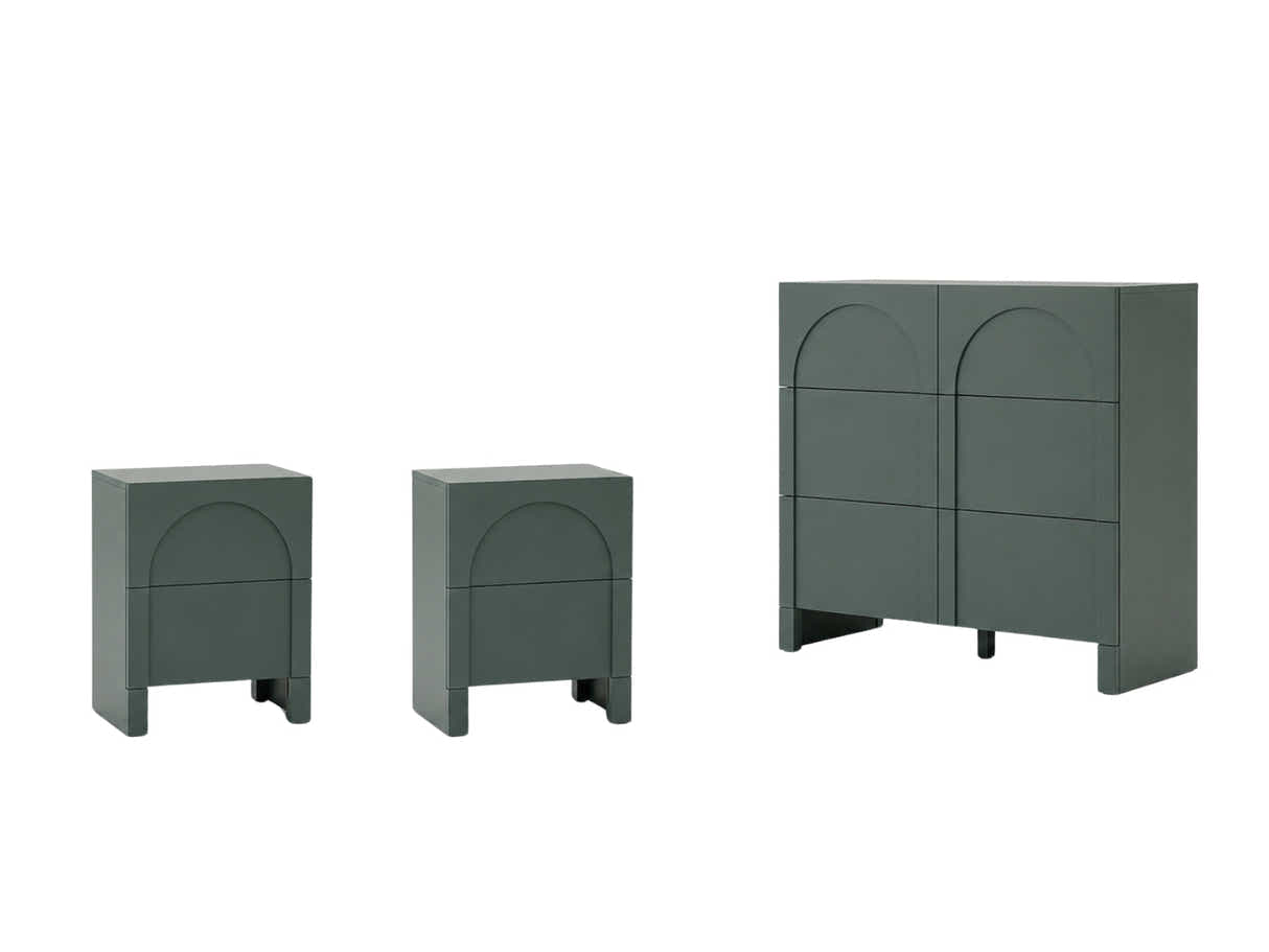 Cambre Bed Room Combo – 3 Piece Complete Set