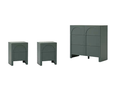 Cambre Bed Room Combo – 3 Piece Complete Set