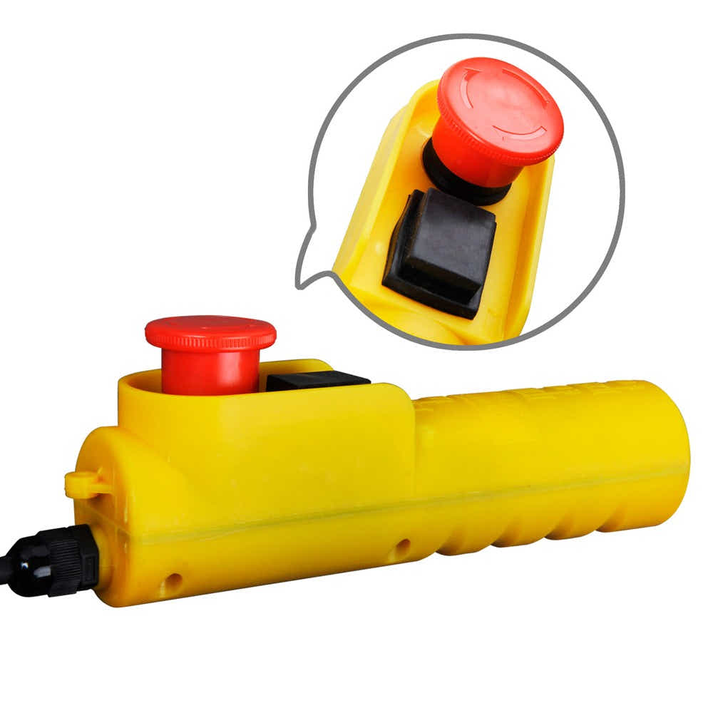 125/250kg Electric Hoist Winch with Lifting Cable