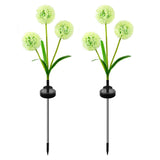 DS BS 2Pack Solar Outdoor Garden Color Changing/Warm White Light