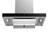 T Midea 90cm T-Shape Rangehood -Steam Wash 90M80