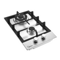 Midea 30cm 2 Burner Gas Hob Stainless Steel 30SB005ALD33
