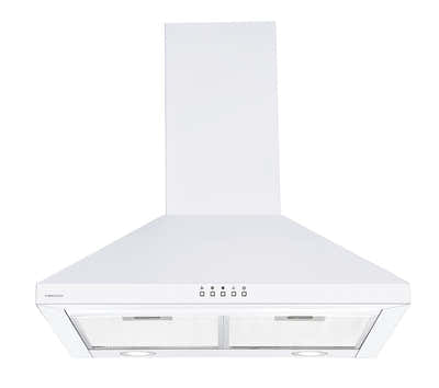 T Parmco RANGEHOOD CANOPY 600MM WHITE 1000M3H
