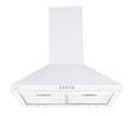 T Parmco RANGEHOOD CANOPY 600MM WHITE 1000M3H