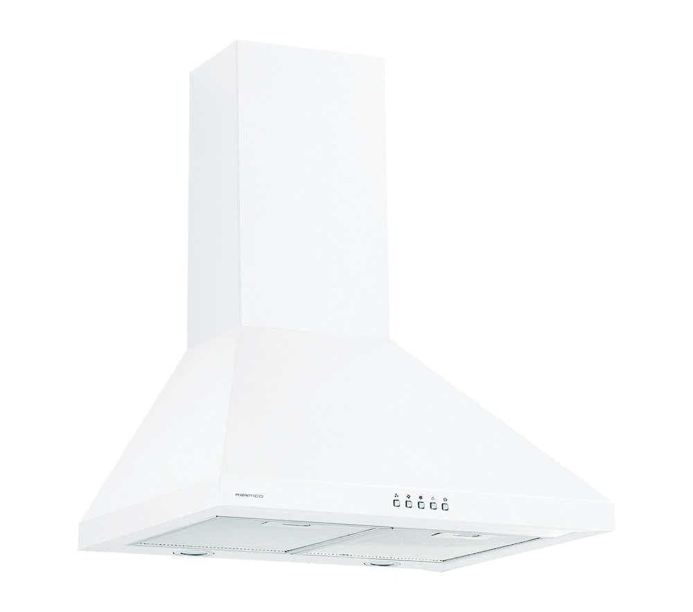 T Parmco RANGEHOOD CANOPY 600MM WHITE 1000M3H
