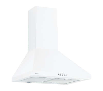 T Parmco RANGEHOOD CANOPY 600MM WHITE 1000M3H