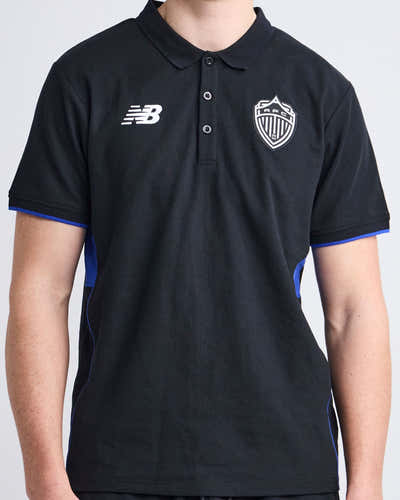 25/26 Black Media Polo - M