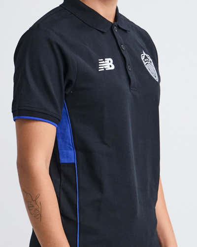 25/26 Black Media Polo - M