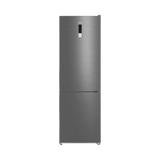 MIDEA 309L Bottom Mount Fridge Freezer Stainless Steel