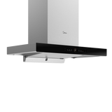 T Midea 90cm T-Shape Rangehood -Steam Wash 90M80