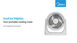 Mideas 7 inch table Circulation Fan