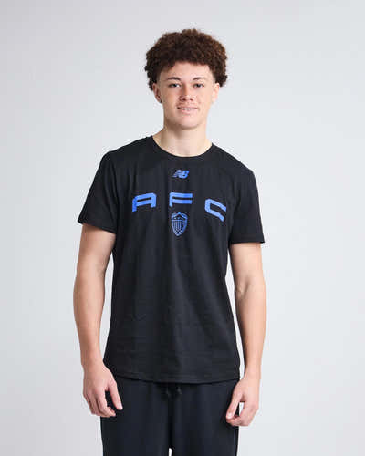 25/26 Unisex Casual Black Tee - M