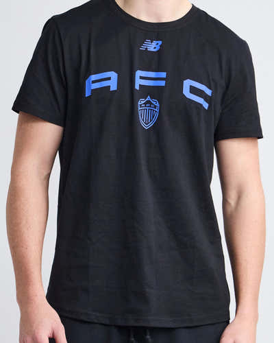 25/26 Unisex Casual Black Tee - M