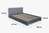 Bass Storage Queen Bed with L30 Mattress