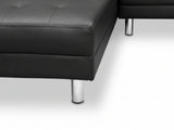 Klika PU Leather Sofa Bed - Black