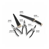 DS BS 5-Piece Gardening Tool Set | Black + Steel Color