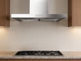 Midea 60 cm T-Shape Rangehood Stainless Steel