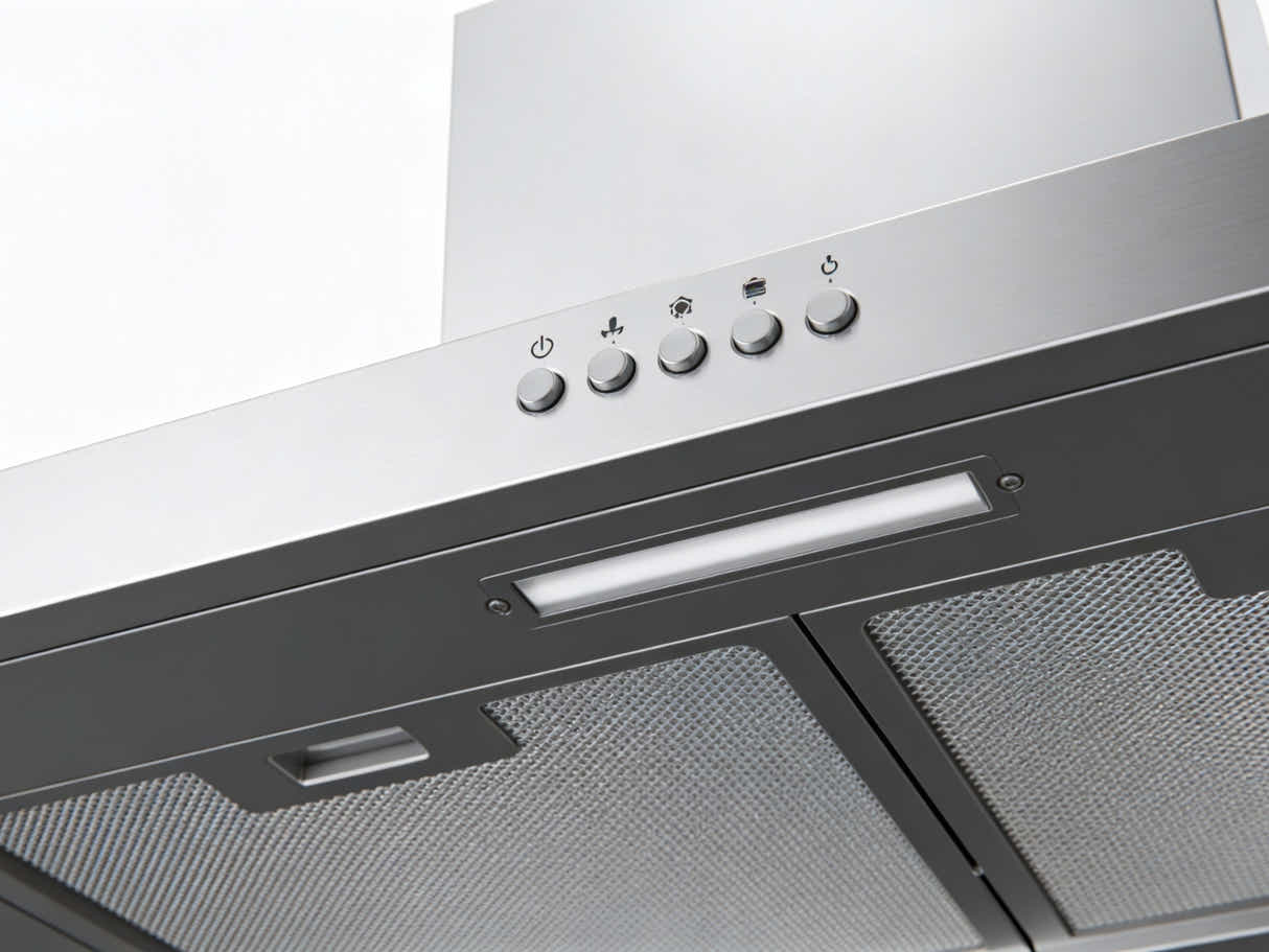 Midea 60 cm T-Shape Rangehood Stainless Steel