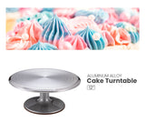 DS BS Aluminum Alloy Revolving 12 Cake Turntable