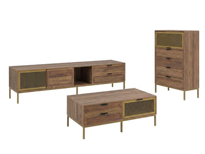 Olveston Living Room Combo – 3 Piece Grand Set