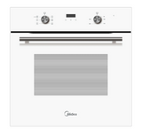 T Midea 6 Function Oven White glass