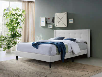 Vele-C Bed Frame White - Double