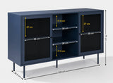 Marinbla Sideboard With Shelves - 120 cm