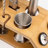 DS BS 12 Pcs Premium Cocktail Shaker Set Bartender Kit